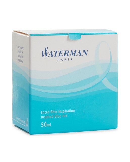 Frasco de Tinta Cristal 50 ml Waterman Azul Azul-1