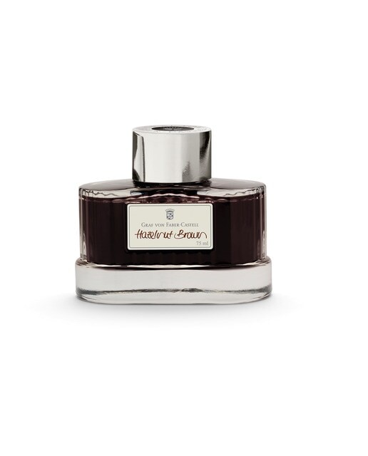 Frasco de Tinta 75 Ml Avelã Graf Von Faber-Castell Castanha Castanho-1