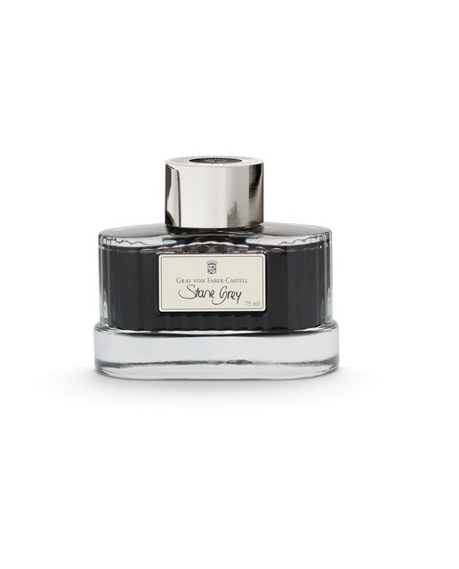 Frasco de Tinta 75 Ml Pedra Graf Von Faber-Castell Cinzenta Cinzento-1