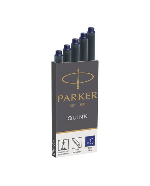Imagem 0 de Cartuchos Longos Parker Azul