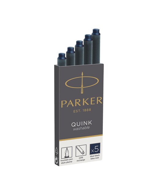 Imagem 0 de Cartuchos Longos Parker Azul