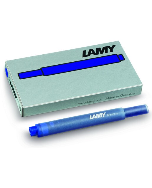Imagem 0 de Blister com Caixa de 5 Cartuchos de Tinta T10 Lamy Azul
