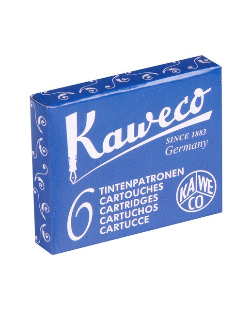 Cartuchos standard Caixa com 6 Kaweco azul 1