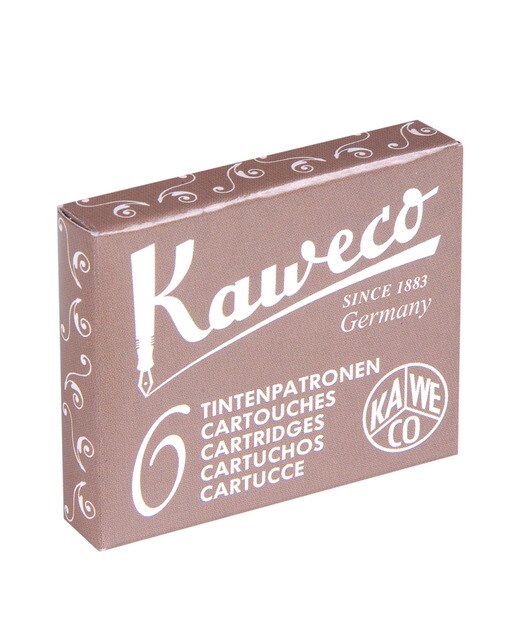 Imagem 0 de Cartuchos Standard caixa com 6 Kaweco sépia