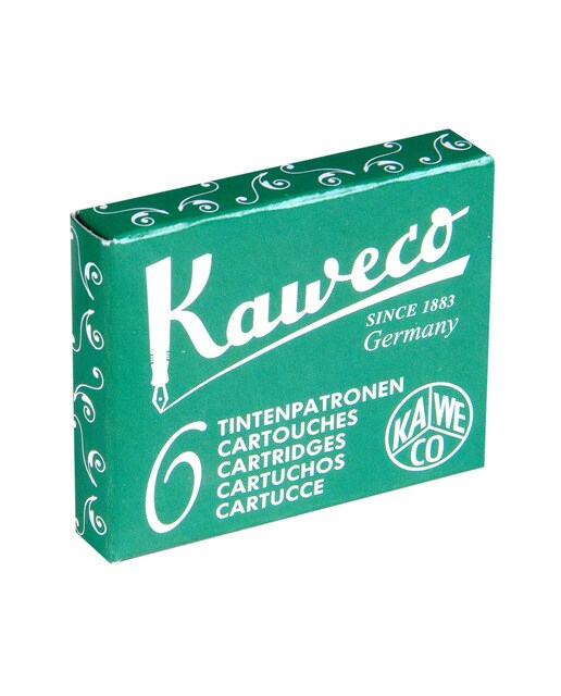 Cartuchos standard Caixa com 6 Kaweco verde 1