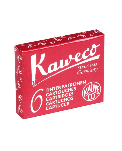 Cartuchos standard Caixa com 6 Kaweco bordeaux 1