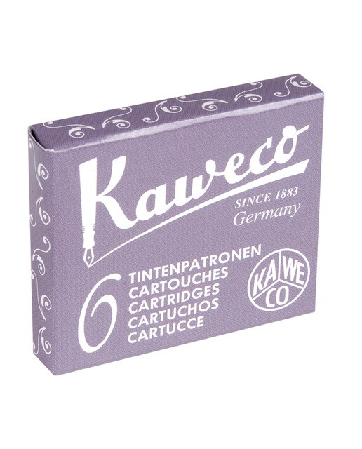 Cartuchos standard Caixa com 6 Kaweco beringela 1
