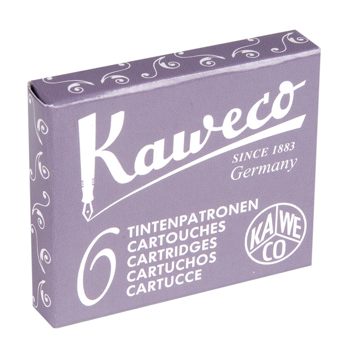 Cartuchos standard Caixa com 6 Kaweco beringela 2