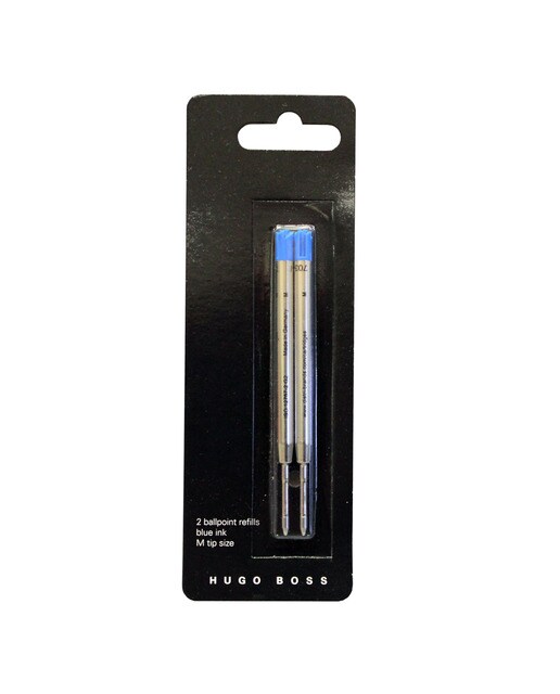 Pack de 2 recargas de caneta esferográfica azul Azul-1