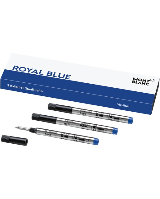 Imagem 0 de 3 Recargas Pequenas para Rollerball (M), Royal Blue PF Azul
