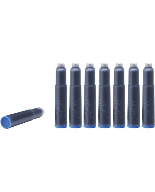 Imagem 0 de 8 Cartuchos de tinta Royal Blue para caneta de aparo