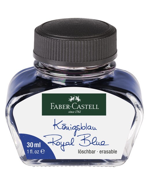 Imagem 0 de Tinteiro de 30 Mi para Esferográficas com Conversor Faber-Castell - Azul