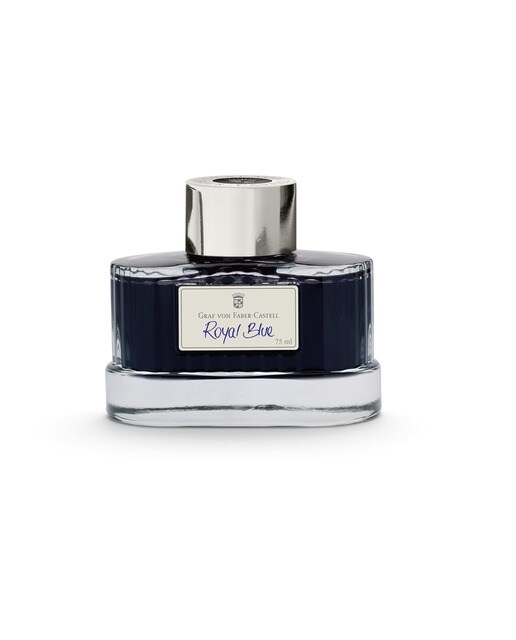 Tinteiro de 75 Mi para Esferográficas com Conversor Graf von Faber-Castell - Azul Real Azul Real-1