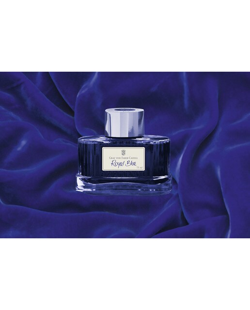 Tinteiro de 75 Mi para Esferográficas com Conversor Graf von Faber-Castell - Azul Real Azul Real-4