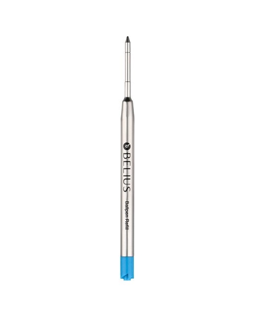 Imagem 0 de Recarga para esferográfica 0,8 mm caixa de 3 unidades Belius azul