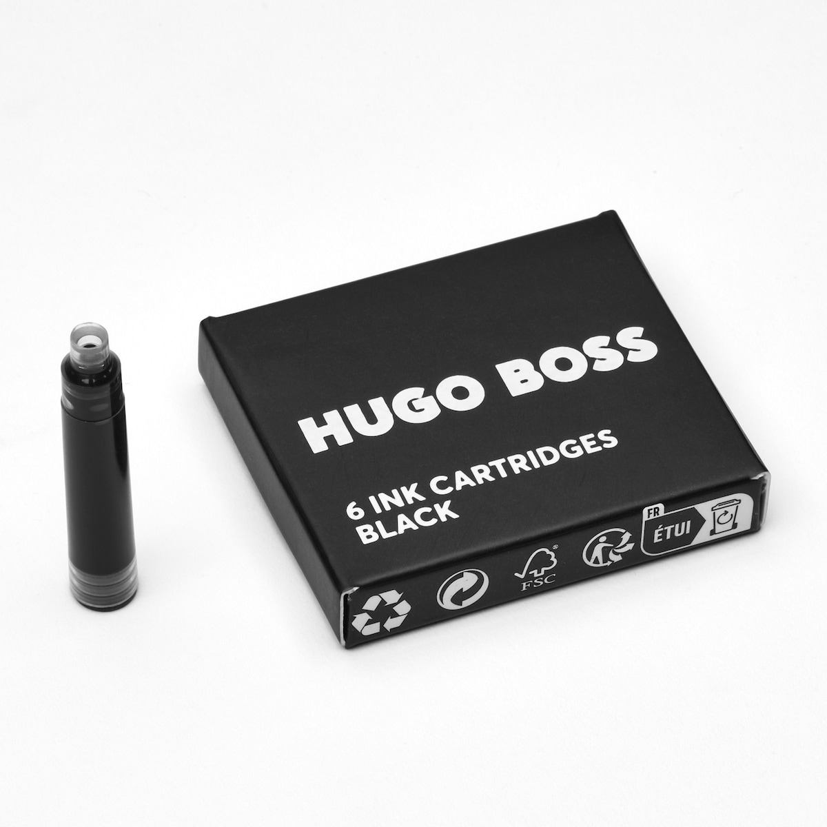 Cartuchos Caneta de Tinta Permanente Hugo Boss preto Preto-3