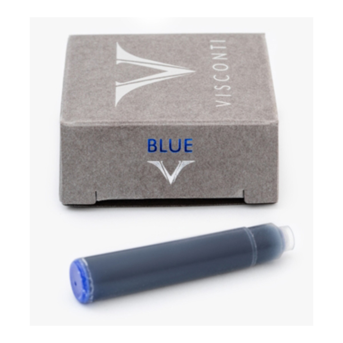 Imagem 0 de Caixa com 10 cargas tinta preta Visconti 