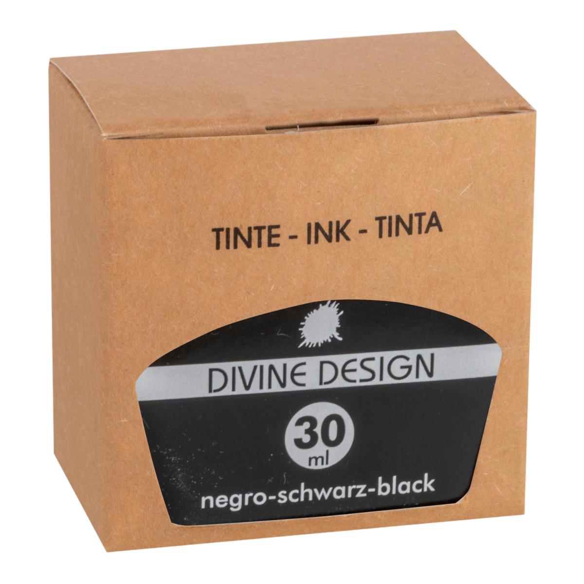 Tinteiro 30 ml Divine Design - Preto Preto-2