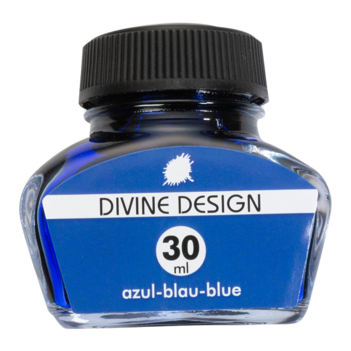 Tinteiro 30 ml Divine Design - Azul Azul-4