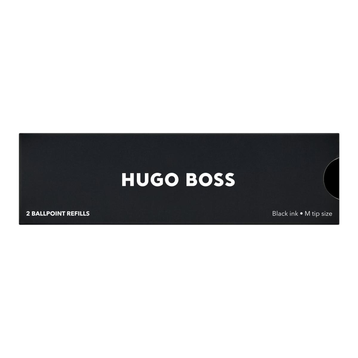 2 Recargas Canetas Black M Hugo Boss Preto-2