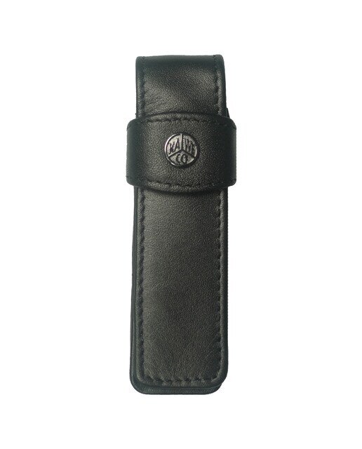 Estojo em pele de 1 peça com aba Sport Kaweco preto 1