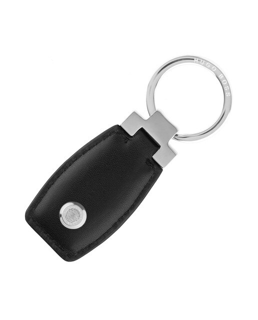 Porta-chaves Executive Chrome preto e cromado Preto / Crómio-1