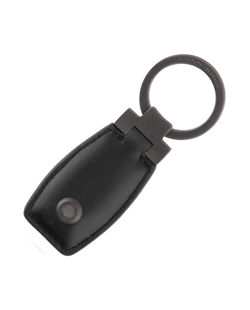 Porta-chaves Executive Gun preto e ruténio Preto / Metal-1