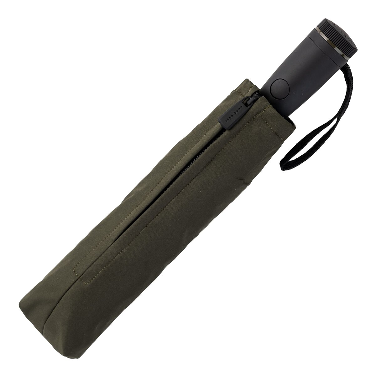 Guarda-chuva desdobrável Gear Khaki preto e caqui Preto / Caqui-2