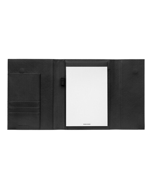 Pasta A5 Pinstripe - Preto Preto-2