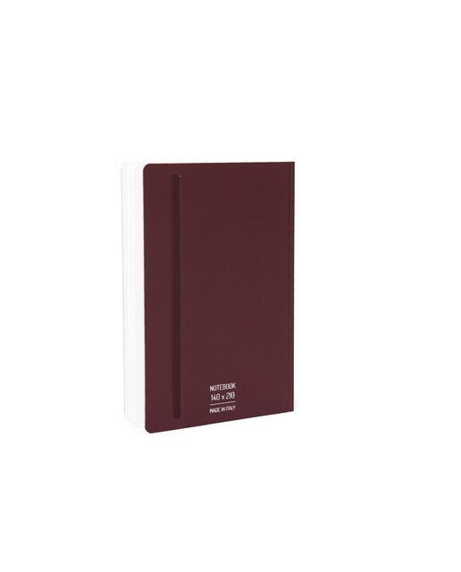 Bloco A5 Papel Pedra Liso 120 g - Vermelho Vermelho-1