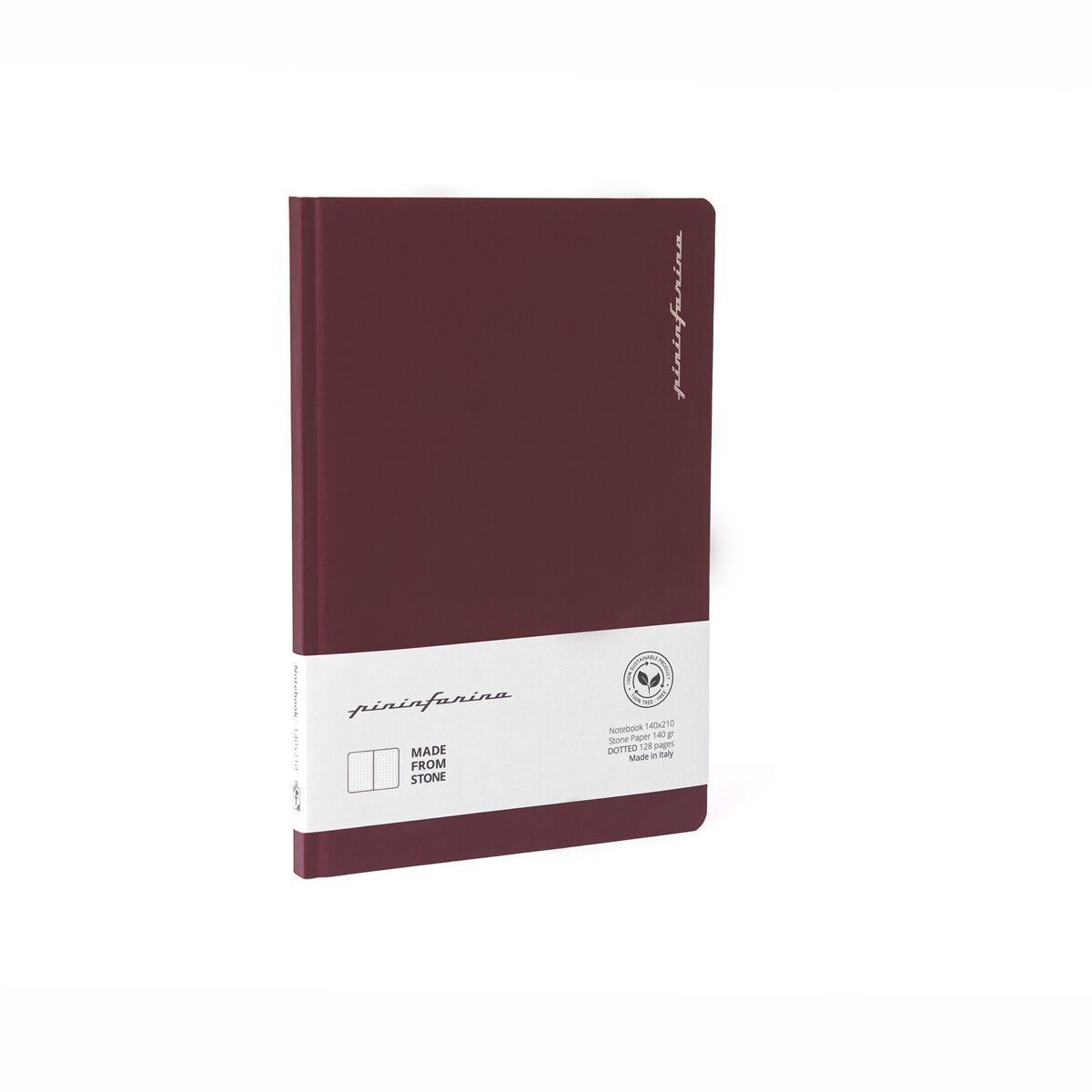 Bloco A5 Papel Pedra Liso 120 g - Vermelho Vermelho-2