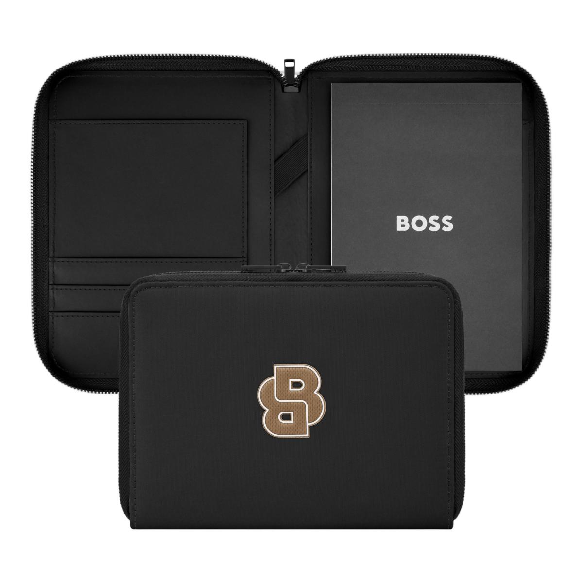 Imagem 0 de Pasta para Documentos A5 Varsity Negra Hugo Boss