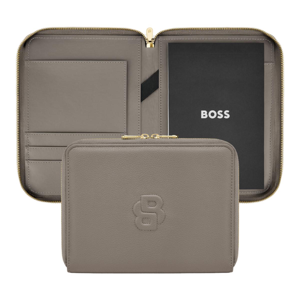 Imagem 0 de Pasta para Documentos A5 Signature Lady Taupe Hugo Boss