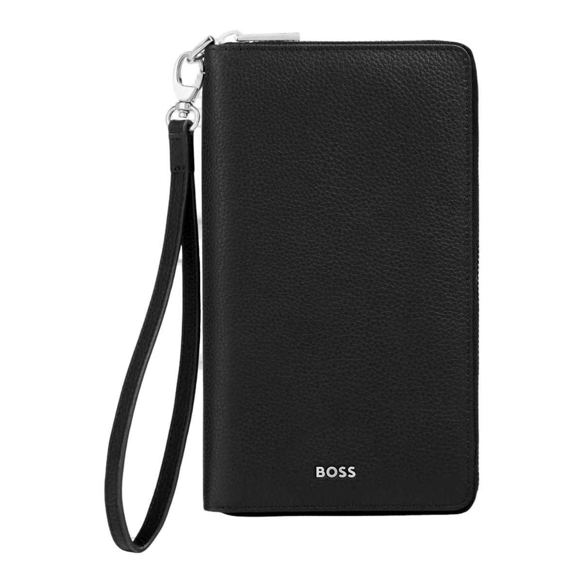 Carteira de Mão Classic Granito Negra Hugo Boss Preto-2
