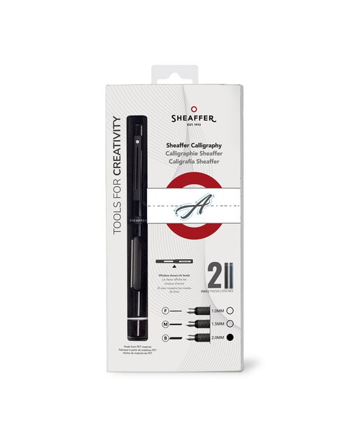 Esferográfica Sheaffer Viewpoint para Calígrafía Ponta Grossa Preto 5