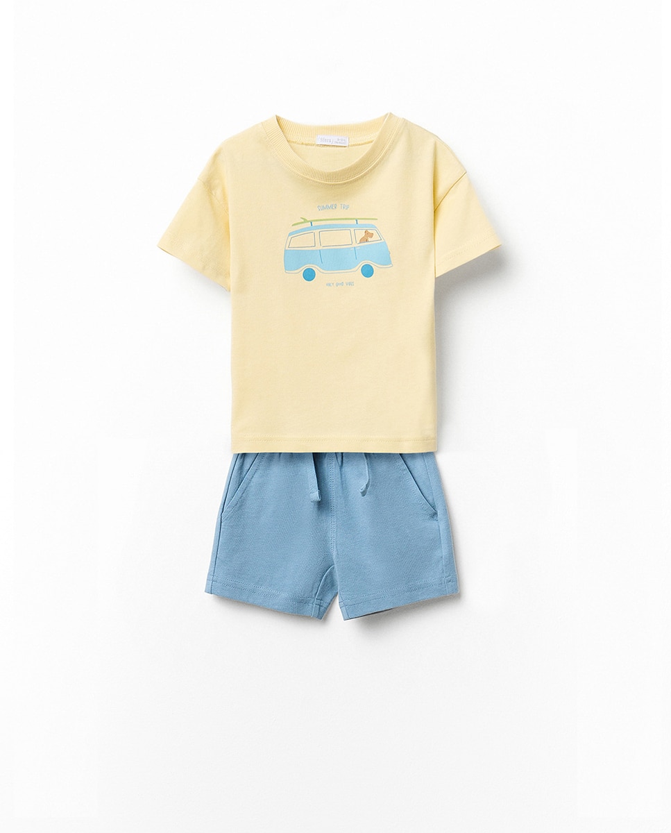 Imagem 0 de Conjunto com Estampado de Carrinha