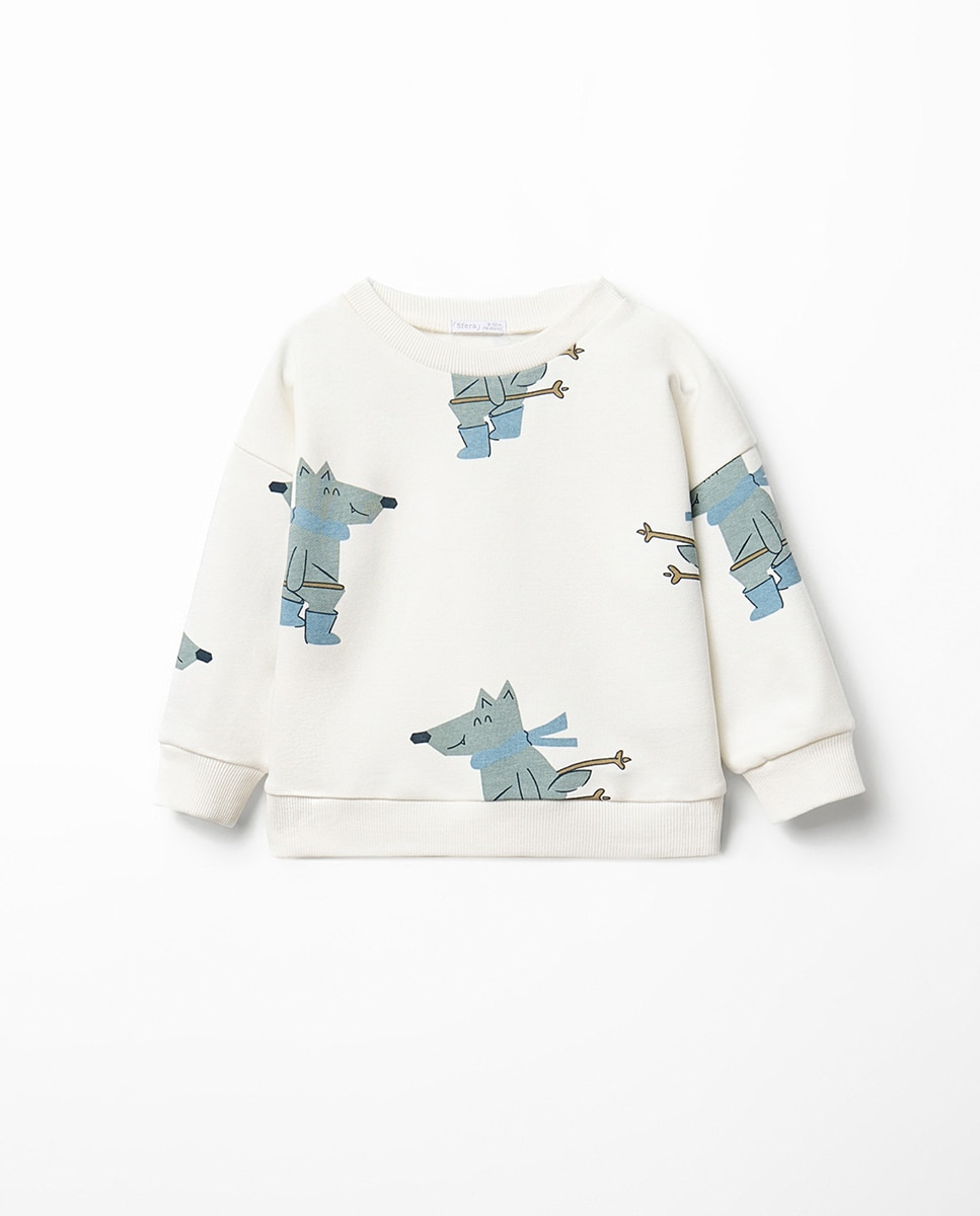 Conjunto estampado perro - Sfera - Azul marino Azul marino-2