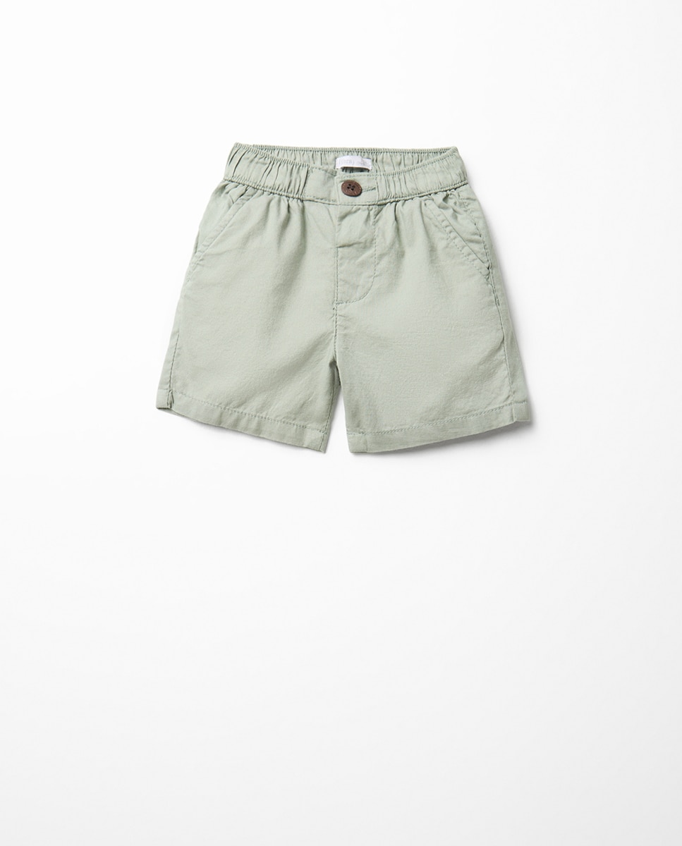 Imagem 0 de Bermudas Fluidas de Algodão