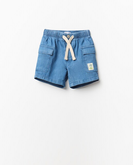 Imagen 0 de Bermuda denim cargo