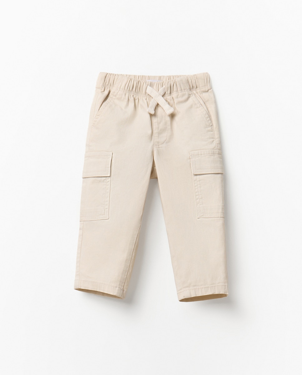 Imagem 0 de Calças Cargo com Cordão