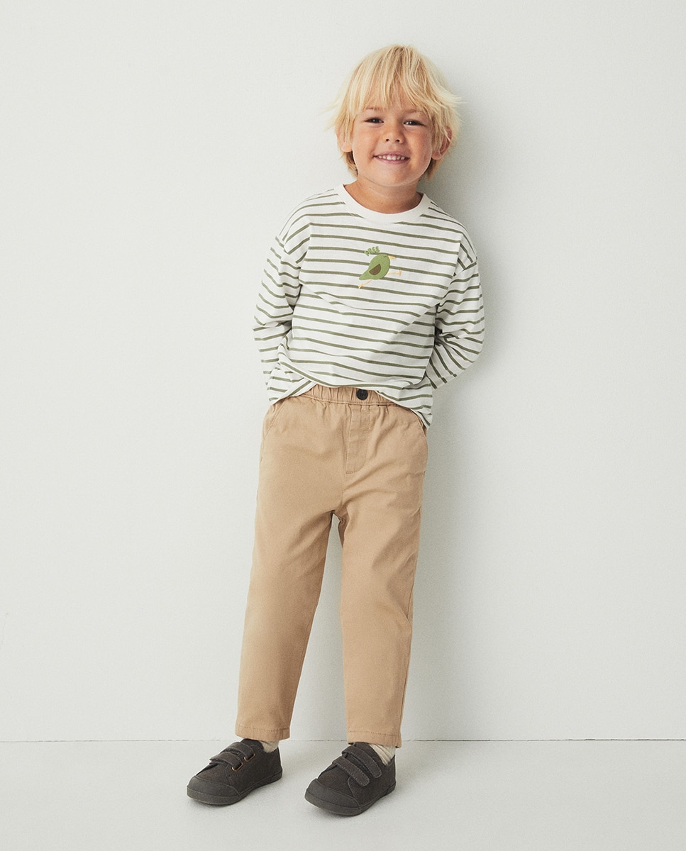 Pantalón chino confort - Sfera - 730 Camel 730 Camel-1