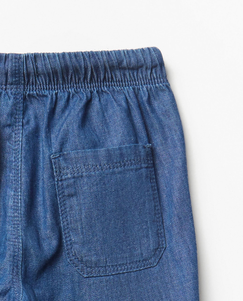 Jeans Confort Sfera Azul-médio-6