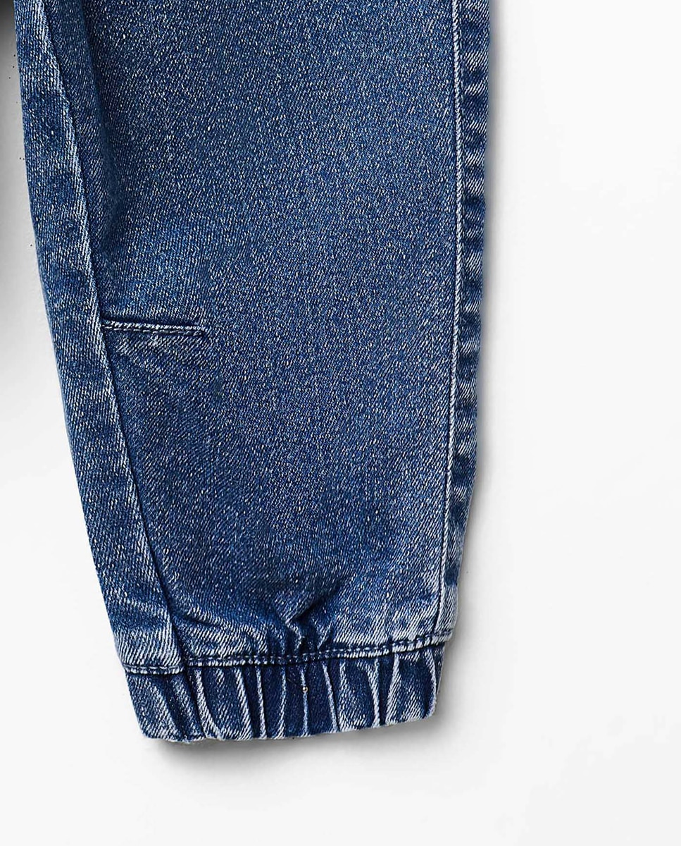 Jeans Jogger Confort Sfera Cerúleo-3
