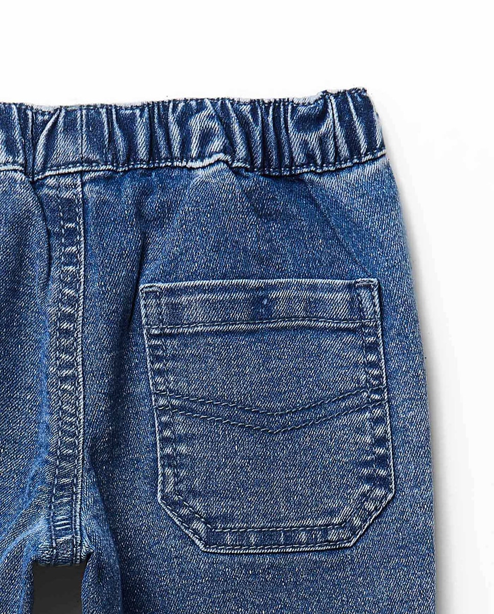 Jeans Jogger Confort Sfera Cerúleo-4
