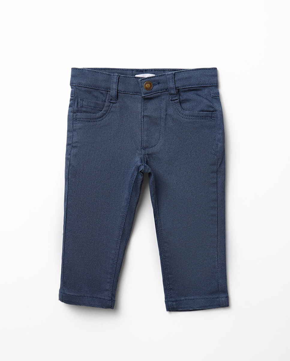 Imagem 0 de Jeans Coloridas com 5 Bolsos