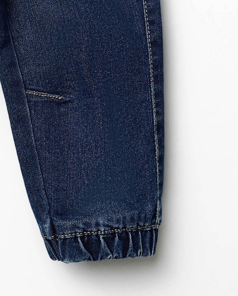 Jeans Jogger Confort Sfera Azul pálido-3