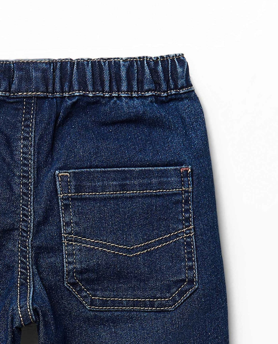 Jeans Jogger Confort Sfera Azul pálido-4