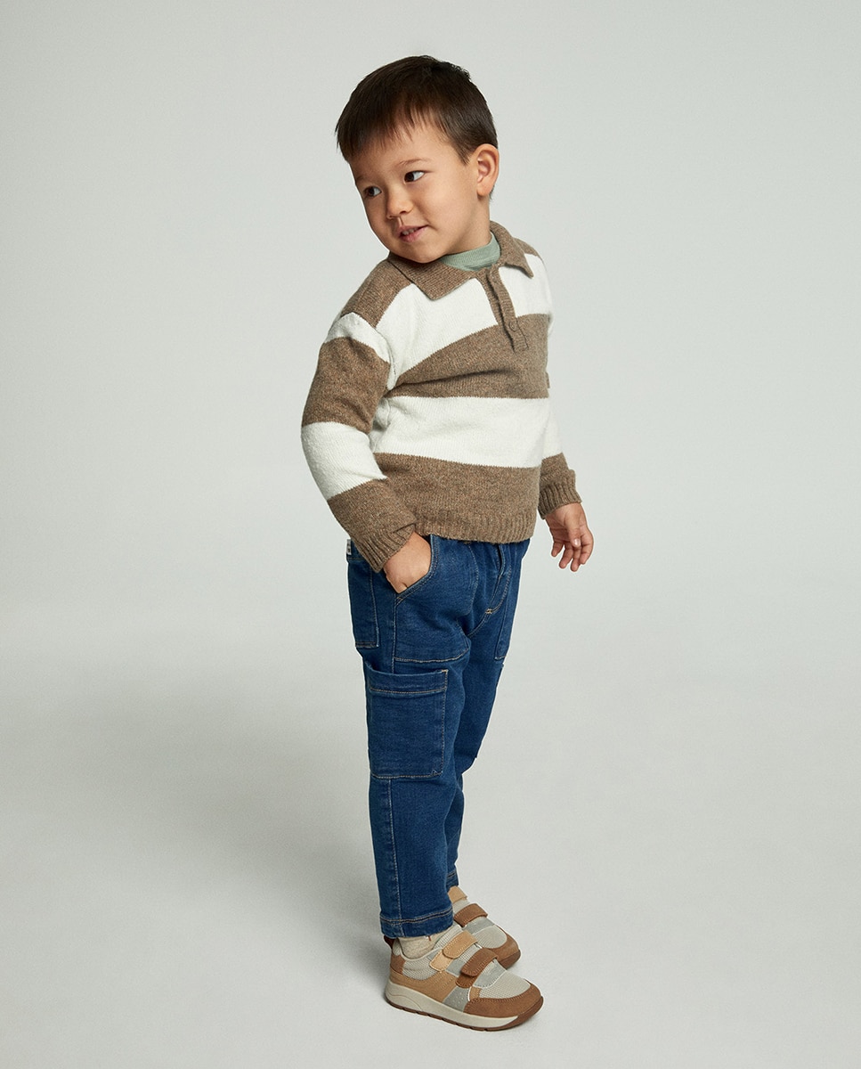 Imagen 0 de Denim cargo warm Azul pálido