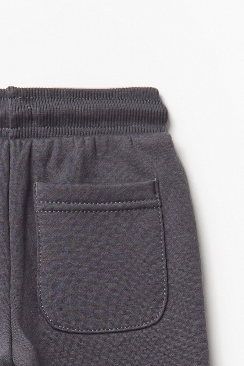 Joggers de Felpa Cinzento-escuro-4