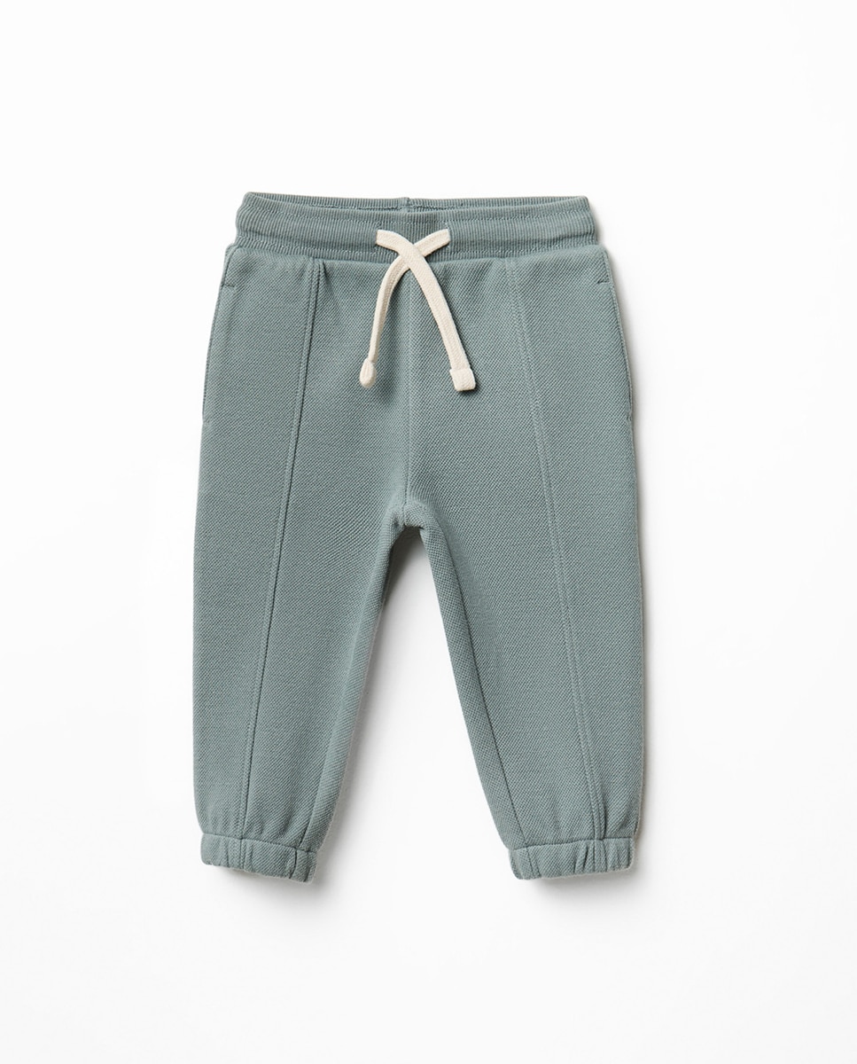 Imagem 0 de Joggers Piqué Lisas com Bolsos